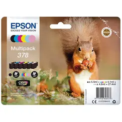 Tinteiro EPSON 378 Multipack 6 Cores + Alarme RF - XP-8500/8600/8605