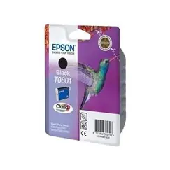 Tinteiro EPSON T0801 Preto - Stylus Photo P50/PX6xx/PX7xx/PX8xx/R2xx/R360/RX560/RX585/RX685
