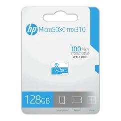 HP 128GB mx310 Class 10 U1 microSDXC Flash Memory Card