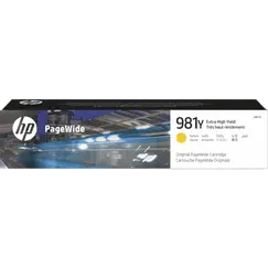 HP 981Y original Extra High Yield Yellow PageWide Cartridge L0R15A