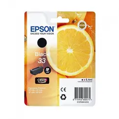 Tinteiro EPSON 33 Preto + Alarme RF - Expression Home XP-530/630/635/830/900/7100