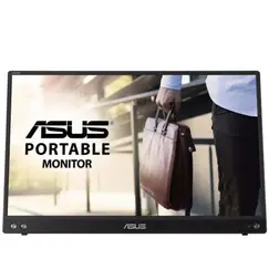 ASUS ZenScreen MB16ACV Portable USB Monitor 15.6inch Full HD IPS Hybrid Signal Solution USB Type-C Flicker Free Blue Light Filter