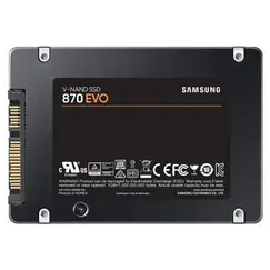 SAMSUNG SSD 870 EVO 2TB 2.5inch SATA 560MB/s read 530MB/s write