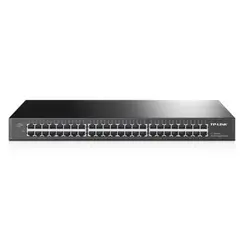 TP-LINK 48-port Gigabit Switch 48 10/100/1000M RJ45 ports 1U 19-inch rack-mountable steel case