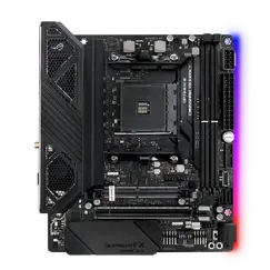 ASUS ROG CROSSHAIR VIII IMPACT AMD AM4 X570 Mini-DTX enthusiast gaming SO-DIMM.2 card dual M.2 Wi-Fi 6 802.11 ax PCIe 4.0