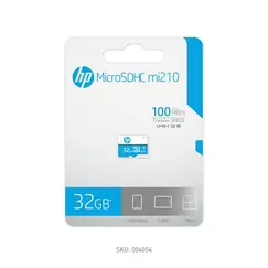 HP 32GB mi210 Class 10 U1 microSDHC Flash Memory Card