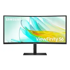 SAMSUNG LS34C652UAUXEN 34inch 21:9 Curved 1000R 3440x1440 VA-LED 100Hz DP/HDMI/USB TypeC 90Watt LAN Black HAS Speaker