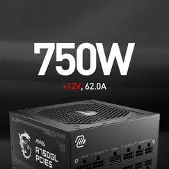 MSI MAG A750GL PCIE5 750W POWER SUPPLY