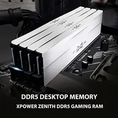 SILICON POWER DDR5 32GB 5600MT/s XPOWER Zenith CL40 UDIMM White