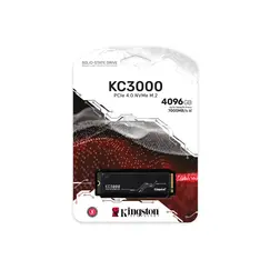 KINGSTON KC3000 4096GB PCIe 4.0 NVMe M.2 SSD