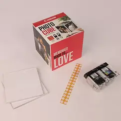 CANON PG-560/CL-561 Ink Cartridge Photo Cube Creative Pack White Pink