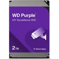 Disco 3.5 2TB WD Purple 64Mb SATA 6Gb/s 54rp Surveillance