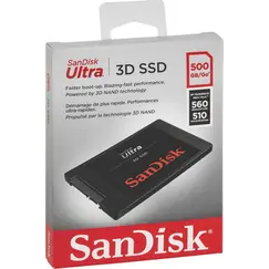 SANDISK Ultra 3D SATA 2.5inch SSD 500GB