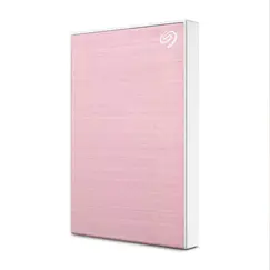 SEAGATE One Touch 2TB External HDD with Password Protection Rose Gold