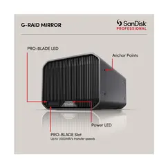 SANDISK Professional G-RAID MIRROR- G-RAID 2 24TB 3.5inch EMEA