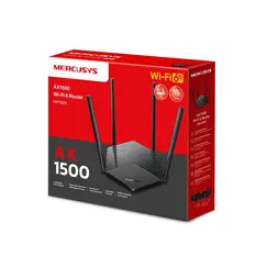 TP-LINK MERCUSYS AX1500 Dual-Band Wi-Fi 6 Router 300 Mbps at 2.4GHz + 1201Mbps at 5GHz SPEC 4x Fixed External Antennas