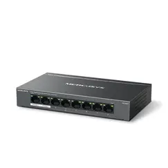TP-LINK MERCUSYS 8-Port Gigabit Desktop Switch with 7-Port PoE+ 1x Gigabit Non-PoE Ports