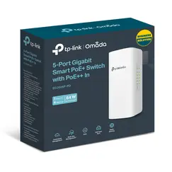 TP-LINK SG2005P-PD Omada 5-Port Gigabit Smart Switch 1x Gigabit PoE++ input Ports 4x Gigabit PoE+ output Ports