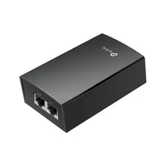 TP-LINK 48V Passive PoE Injector Adapter 1x Gigabit PoE Port 1x Gigabit Non-PoE Port Data and Power Carried over The Same Cable