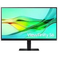 SAMSUNG LS27D600UAUXEN Viewfinity S6 27inch monitor 16:9 2560x1440 IPS 5ms 100Hz HDR10 sRGB Pivot HDMI DP USBC LAN Daisychain KVM