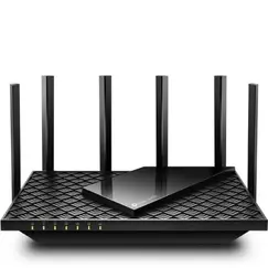 TP-LINK AX5400 Tri-Band Wi-Fi 6E Router 574Mbps at 2.4GHz + 2402Mbps at 5GHz + 2402Mbps at 6GHz 6x Antennas Broadcom 1.7GHz Quad CPU