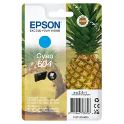 EPSON 4LB Singlepack Cyan 604 Ink w/s