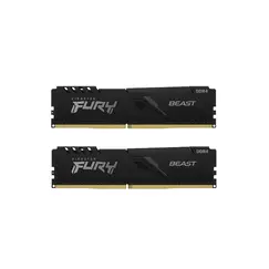 KINGSTON 32GB 3200MHz DDR4 CL16 DIMM Kit of 2 FURY Beast Black