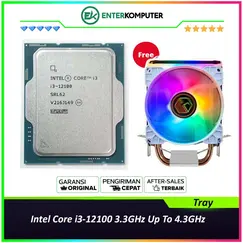 INTEL Core i3-12100 3.3GHz LGA1700 12M Cache Tray CPU