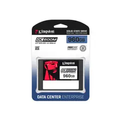 KINGSTON 960GB DC600M 2.5inch SATA3 mixed-use data center SSD for enterprise servers and NAS (VMWare Ready)