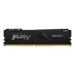 KINGSTON 16GB 3200MHz DDR4 CL16 DIMM 1Gx8 FURY Beast Black