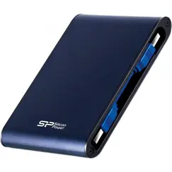 SILICON POWER External HDD Armor A80 1TB 2.5inch USB 3.2 Blue Shockproof MIL-STD 810F 516.5 Procedure IV Water-resistant IPX7