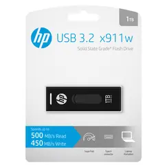 HP x911w 128GB Solid State Grade USB Flash Drive