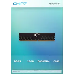 TEAM GROUP 16GB DDR5 6000MT/s CL48 DIMM ELITE