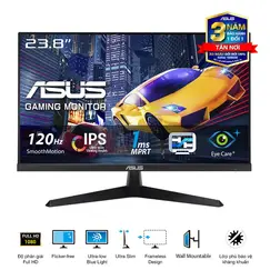 ASUS VY249HGR 23.8inch IPS WLED FHD 16:9 120Hz 250cd/m2 1ms HDMI D-Sub Black