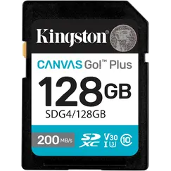 KINGSTON 128GB SDXC Canvas Go Plus Gen4 200MB/s C10 UHS-I U3 V30