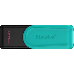 KINGSTON 128GB Portable USB 3.2 Gen 1 DataTraveler Exodia S Black/Turquoise
