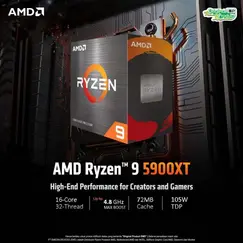 AMD Ryzen 9 5900XT 4.8GHz AM4 16C/32T 105W 72MB TRAY
