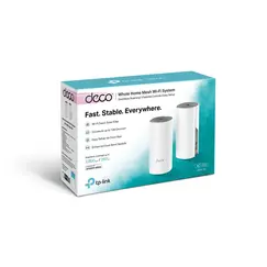 TP-LINK AC1200 WHOLE-HOME MESH WI-FI DUAL-BAND 867 MBPS - DECO E4 (PACK 2  ROUTER