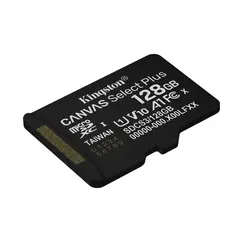 KINGSTON 128GB microSDXC Canvas Select Plus Gen3 150MB/s A1 Card + Adapter
