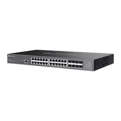 TP-LINK Omada 24-Port 10GBASE-T L2+ Managed Switch with 8 10GE SFP+ Slots