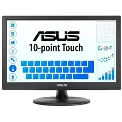 ASUS VT169HE Touch Monitor 15.6inch IPS WLED FHD 16:9 60Hz 220cd/m2 5ms D-Sub HDMI