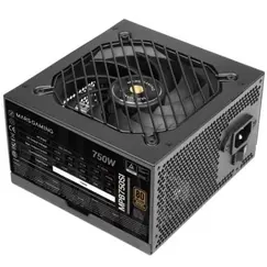 MARS GAMING MPB750SI 750W PSU DC-DC & SMD TECH 80PLUS BRONZE ACTIVE PFC ULTRA SILENT AI2-RPM & 12CM SI COPPER FAN 7 YEARS WARRANTY