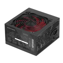 MARS GAMING PSU MPIII 850W, 85% EFFICIENCY, SMD, BLACK CABLES, SILENT, 5 YEARS WARRANTY