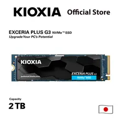 KIOXIA SSD M.2 PCIe 4.0 NVMe EXCERIA PLUS G3 2TB-5.000R/3.900W