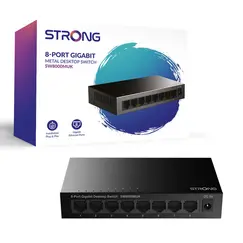 STRONG 8 PORTS GIGABIT SWITCH METAL CASING