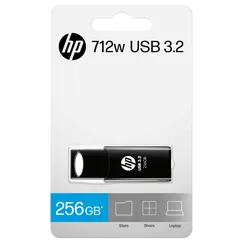 HP 256GB 712w Black USB 3.2 Flash Drive