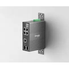 TP-LINK Omada 6-Port Gigabit Industrial Easy Managed Switch with 6-Port PoE+