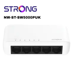 STRONG 5 PORTS GIGABIT SWITCH PLASTIC CASING
