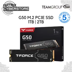 TEAM GROUP M.2 PCIe 4.0 NVMe 2TB T-FORECE G50-5000R/4500W SSD