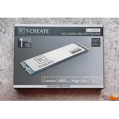 TEAM GROUP SSD  T-CREATE CLASSIC NVME 1TB M.2 PCIE 4.0